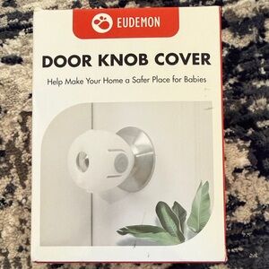 White Door Knob Cover